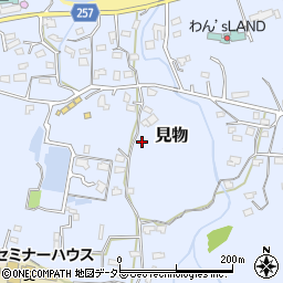 千葉県館山市見物周辺の地図