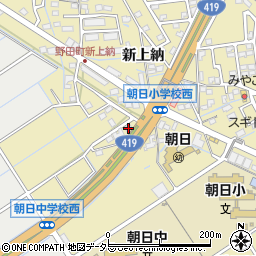 愛知県刈谷市野田町新上納276周辺の地図