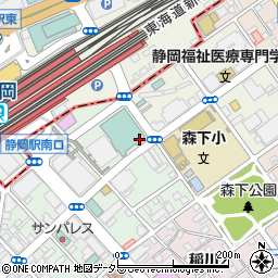 ＥＱＷＥＬチャイルドアカデミー静岡駅前教室周辺の地図