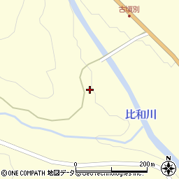 広島県庄原市比和町木屋原210周辺の地図