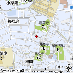 愛知県知多郡東浦町石浜庚申坊17-3周辺の地図