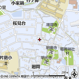愛知県知多郡東浦町石浜庚申坊17周辺の地図