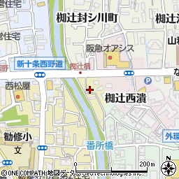 京都府京都市山科区椥辻番所ケ口町1周辺の地図