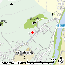 伊豆市社会福祉協議会　修善寺支所周辺の地図