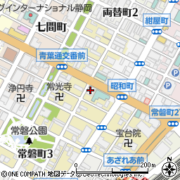 静岡中央銀行静岡支店周辺の地図