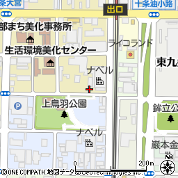 京都府京都市南区西九条森本町87周辺の地図