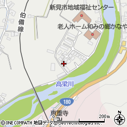 金谷公園周辺の地図