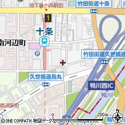 エネテック京都周辺の地図