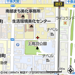 京都府京都市南区西九条森本町89周辺の地図