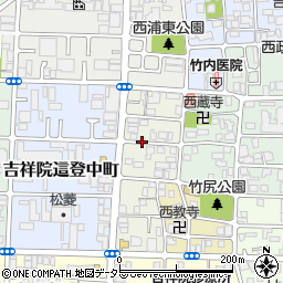京都府京都市南区吉祥院這登東町周辺の地図