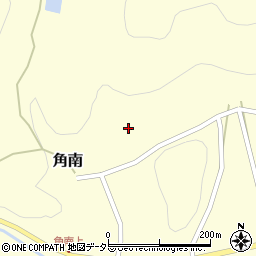 岡山県美作市角南333-1周辺の地図