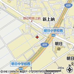 愛知県刈谷市野田町新上納270周辺の地図