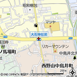 大石神社周辺の地図