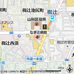 なぎ辻病院周辺の地図