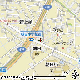 愛知県刈谷市野田町新上納128周辺の地図