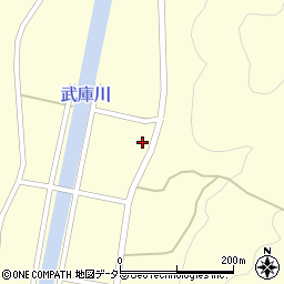 兵庫県三田市須磨田332周辺の地図