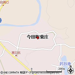 兵庫県丹波篠山市今田町東庄周辺の地図