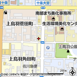 京都府京都市南区西九条森本町29周辺の地図
