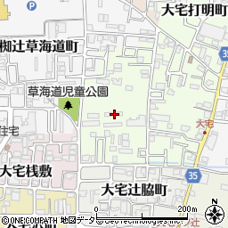 京都府京都市山科区大宅坂ノ辻町39周辺の地図