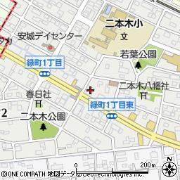 エイトクリニック名古屋安城院周辺の地図