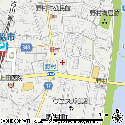田味敏周辺の地図