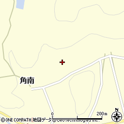 岡山県美作市角南333周辺の地図
