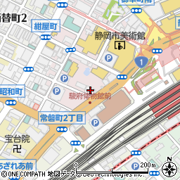 ヒューマンアカデミー　静岡駅前校周辺の地図