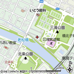 三重県四日市市新浜町3-7周辺の地図