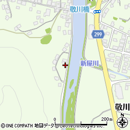 島根県江津市敬川町1162-3周辺の地図