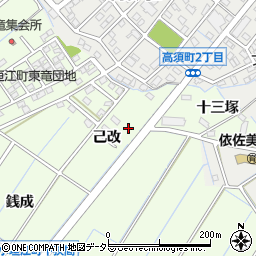 愛知県刈谷市小垣江町己改184周辺の地図