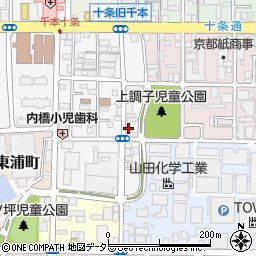 京都府京都市南区上鳥羽南唐戸町119周辺の地図