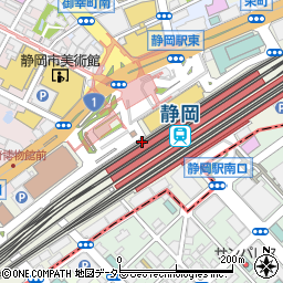 ウエルシア薬局　静岡駅アスティ店周辺の地図