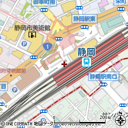 鎌倉パスタ アスティ静岡店周辺の地図