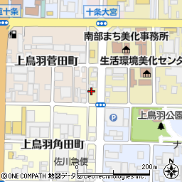 京都府京都市南区西九条森本町31周辺の地図