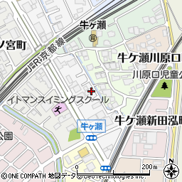 京都府京都市西京区牛ケ瀬南ノ口町7周辺の地図