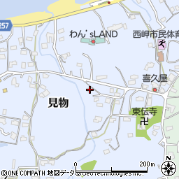 千葉県館山市見物116周辺の地図