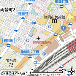 全国不動産信用保証株式会社　静岡営業所周辺の地図