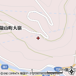 静岡県浜松市天竜区龍山町大嶺832周辺の地図