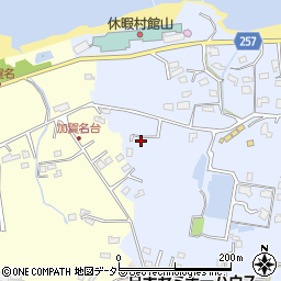 千葉県館山市見物644-3周辺の地図