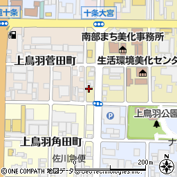 京都府京都市南区西九条森本町32周辺の地図