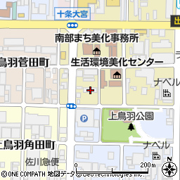 京都府京都市南区西九条森本町56周辺の地図