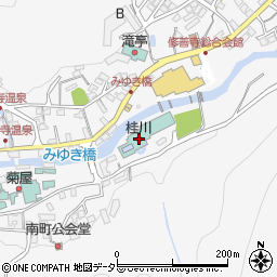 修善寺温泉　株式会社　桂川周辺の地図