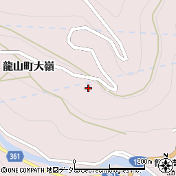 静岡県浜松市天竜区龍山町大嶺830周辺の地図