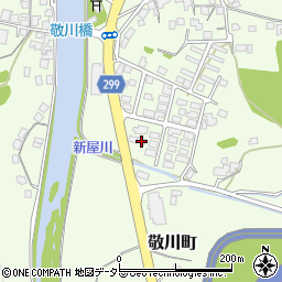 島根県江津市敬川町3-29周辺の地図