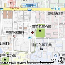 京都府京都市南区上鳥羽南唐戸町117周辺の地図