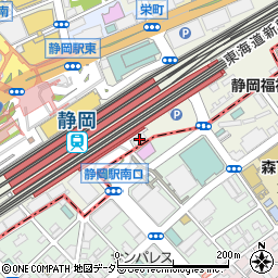 静岡県労働組合評議会周辺の地図