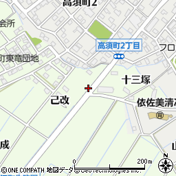 愛知県刈谷市小垣江町己改189周辺の地図