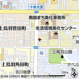 京都府京都市南区西九条森本町58周辺の地図