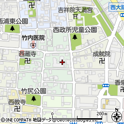 京都府京都市南区吉祥院西ノ内町52周辺の地図