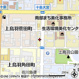 京都府京都市南区西九条森本町11周辺の地図